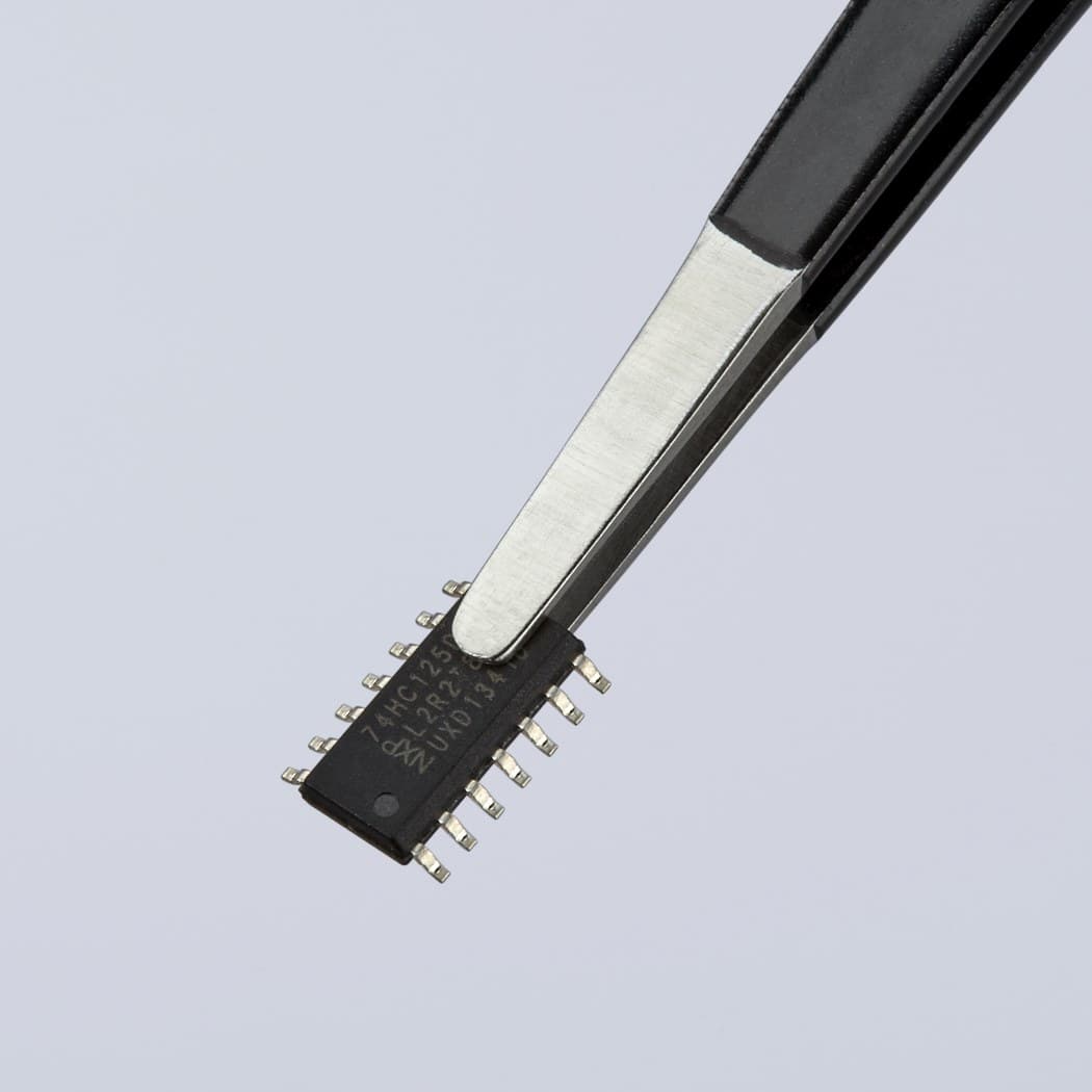 Knipex precizna pinceta tupa ESD 120mm 92 58 74 ESD - slika 5