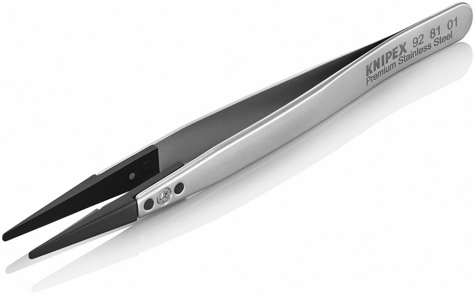 Knipex pinceta sa izmenljivim ESD vrhovima tupa 130mm 92 81 01 - slika 3