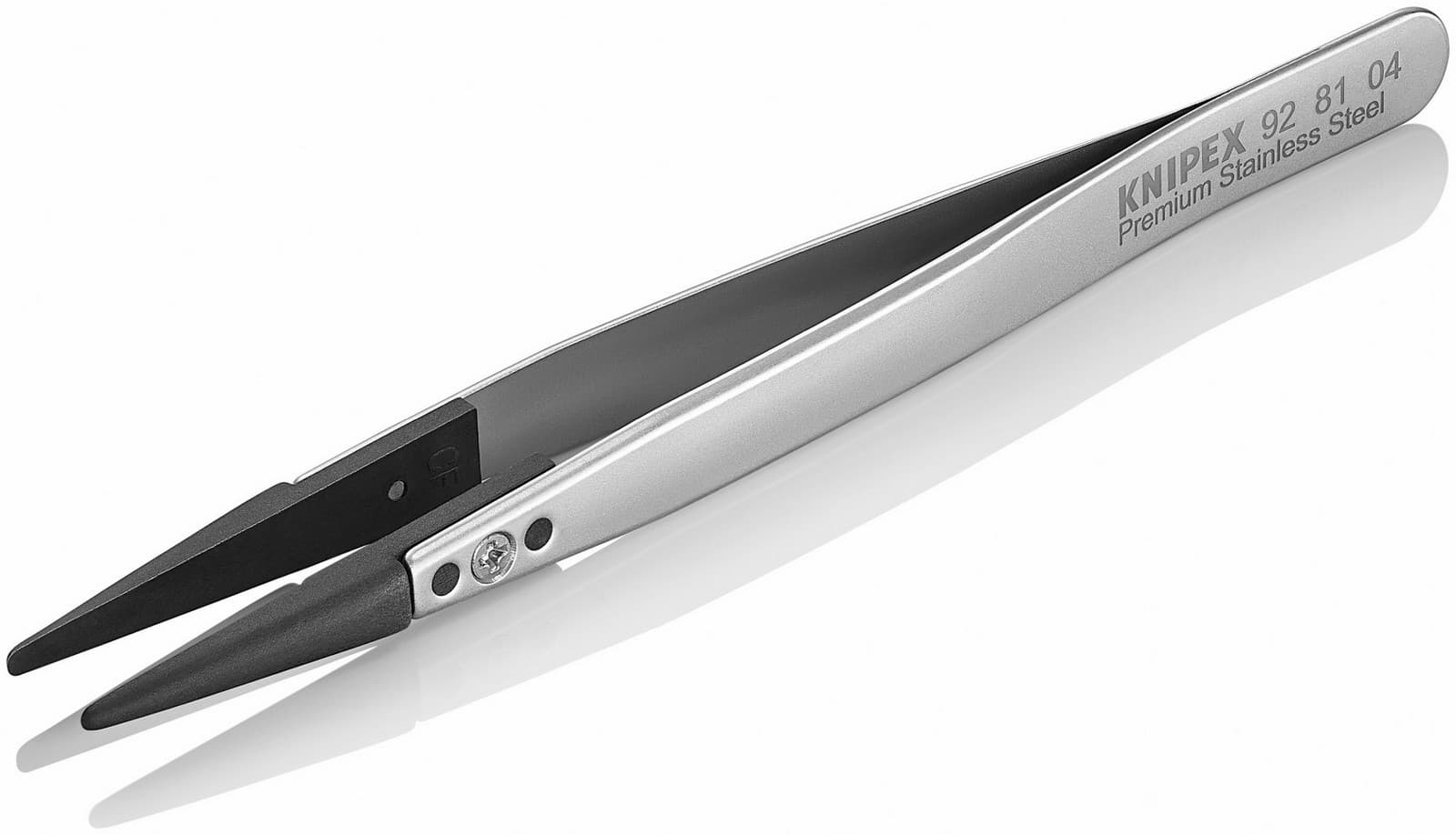 Knipex pinceta sa izmenljivim ESD vrhovima tupa 130mm 92 81 04 - slika 3