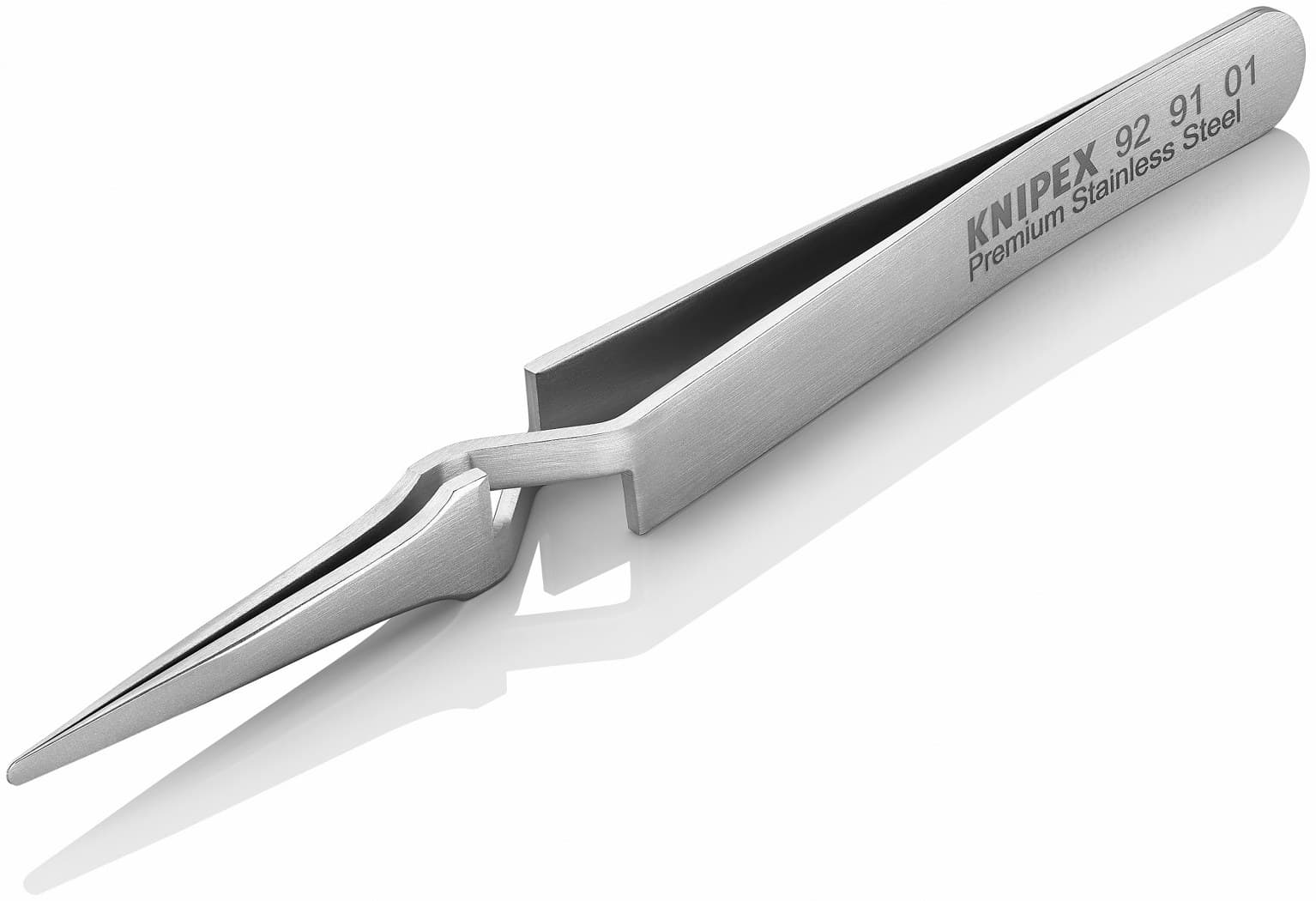 Knipex precizna ukrštena pinceta tupa 120mm 92 91 01 - slika 3