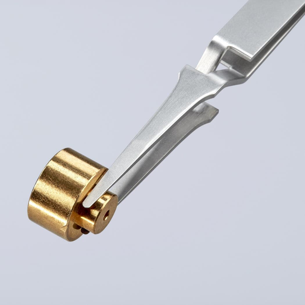 Knipex precizna ukrštena pinceta tupa 120mm 92 91 01 - slika 4