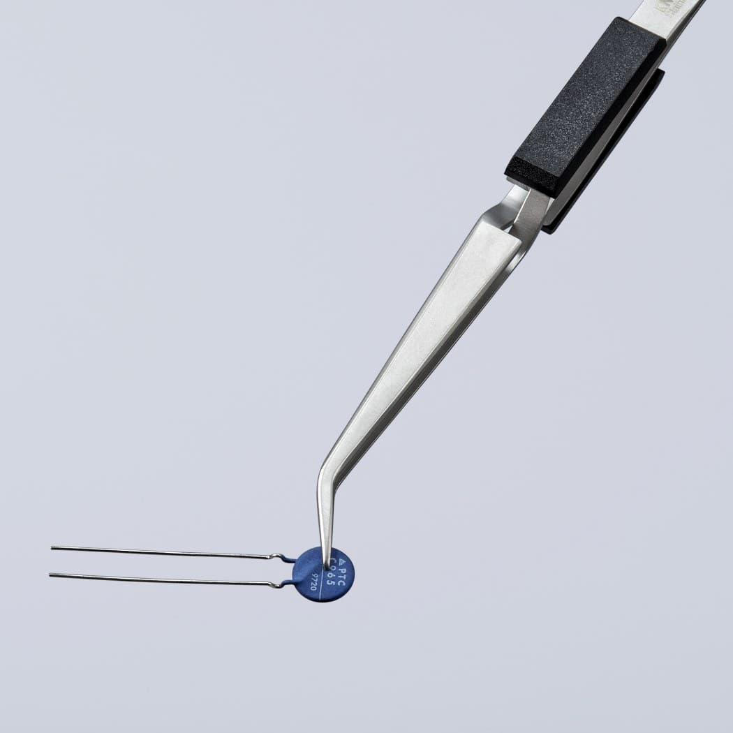 Knipex ukrštena pinceta zakrivljena 160mm 92 95 90 - slika 4