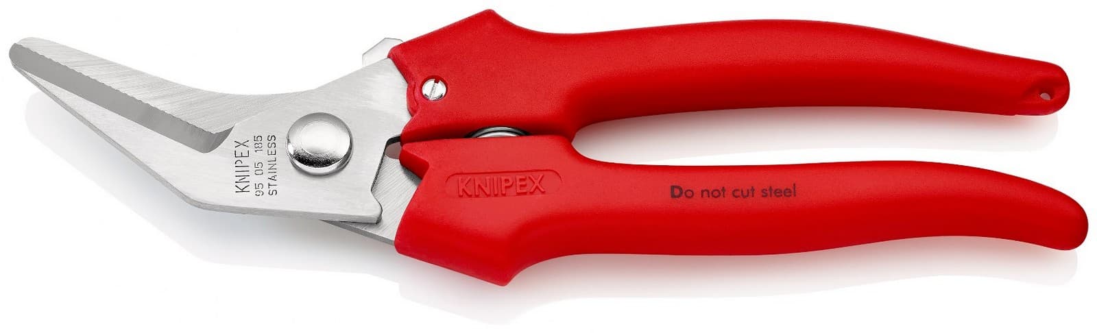Knipex kombinovane makaze krive 185mm 95 05 185 - slika 2