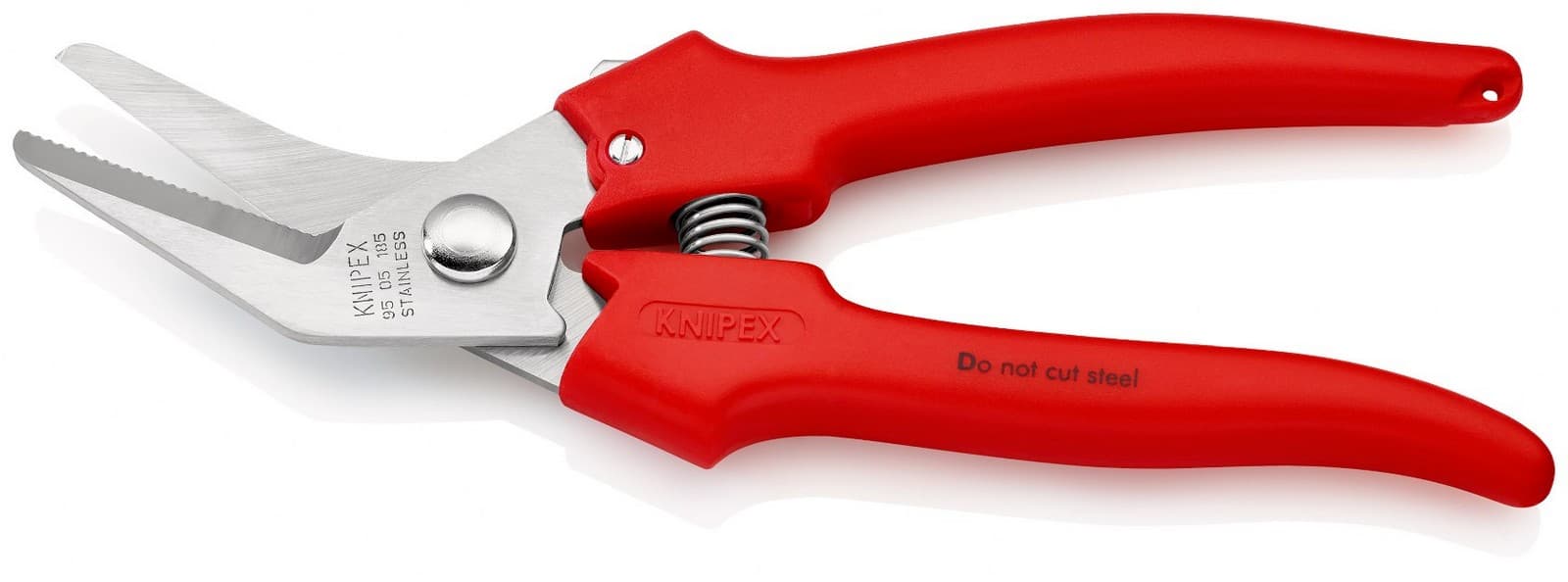 Knipex kombinovane makaze krive 185mm 95 05 185 - slika 3