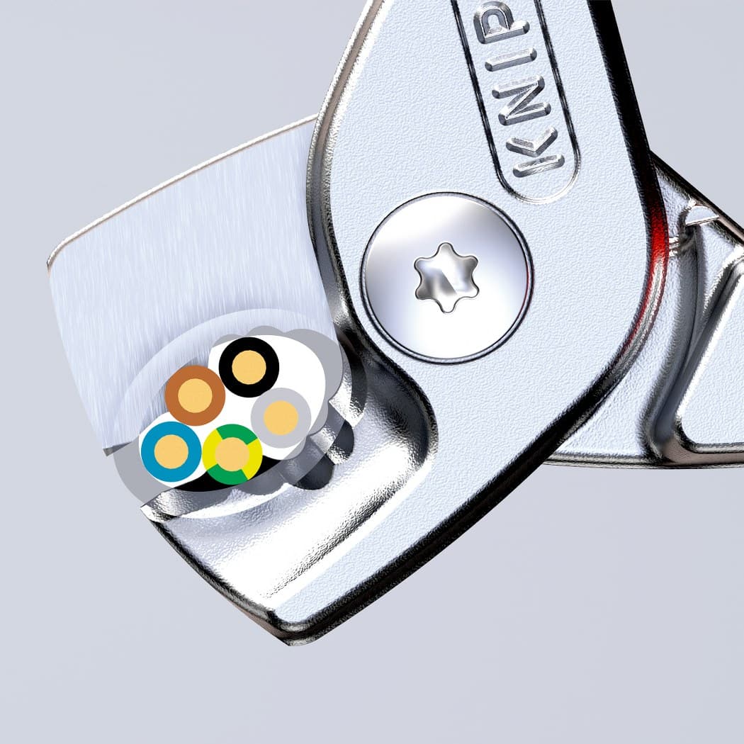 Knipex makaze za kablove StepCut 1000V VDE 160mm 95 16 160 - slika 3