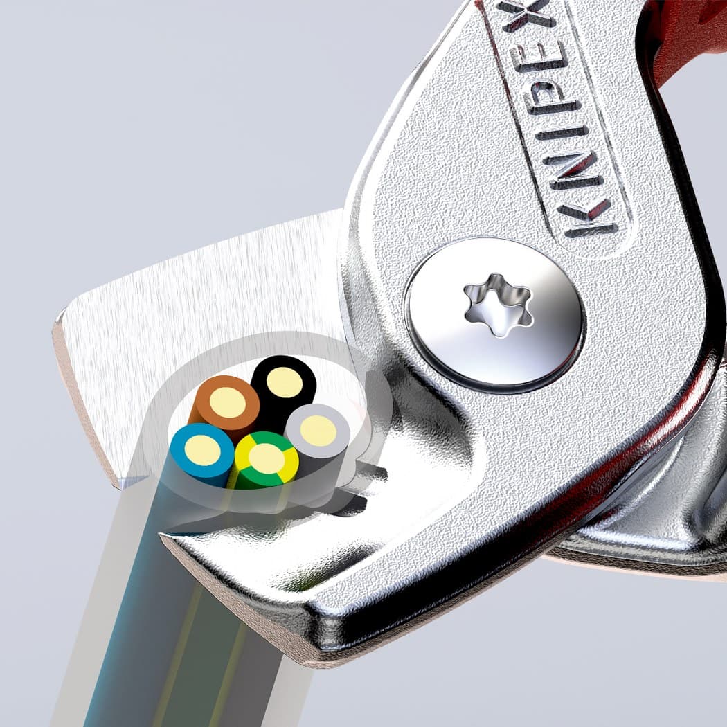 Knipex makaze za kablove StepCut 1000V VDE 160mm 95 16 160 - slika 4