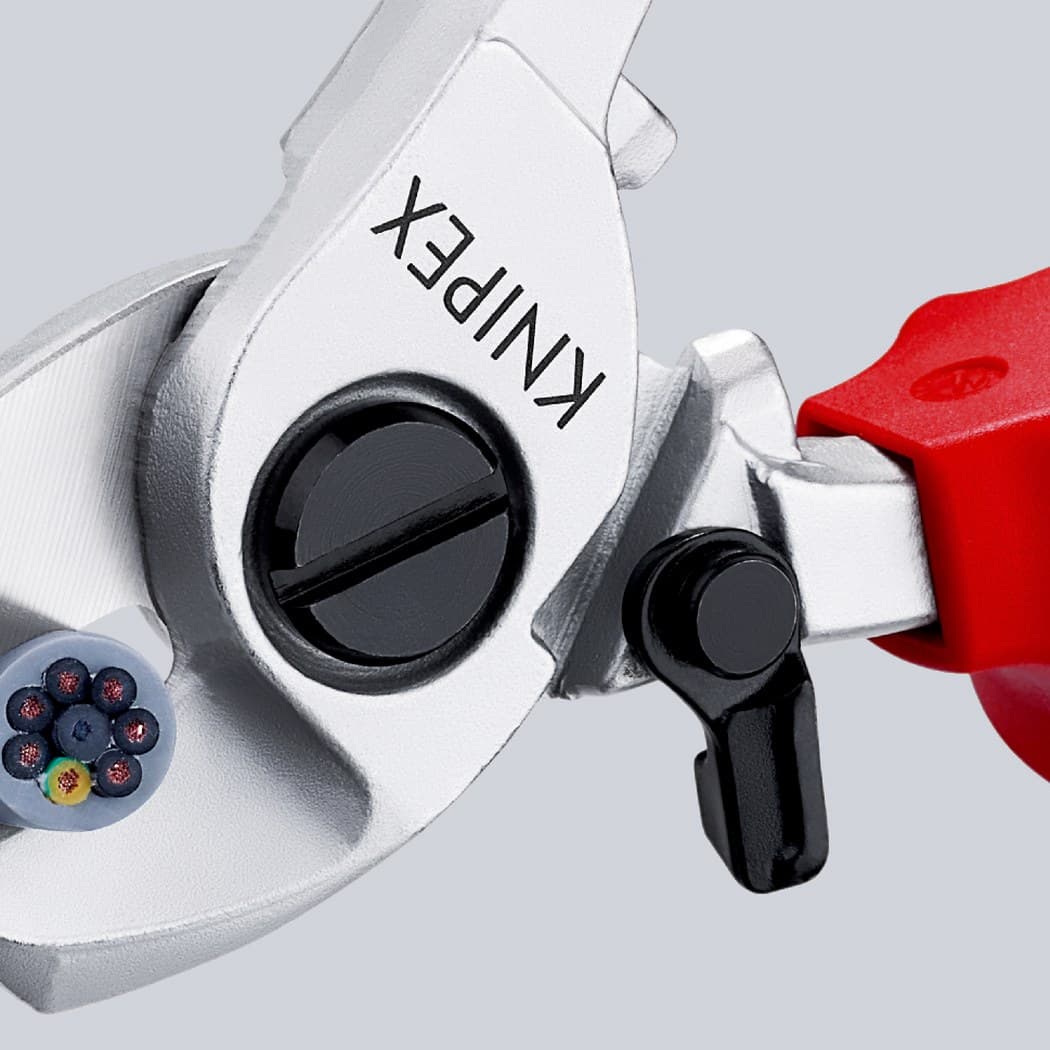 Knipex makaze za kablove 1000V VDE sa oprugom za otvaranje 165mm 95 26 165 - slika 7