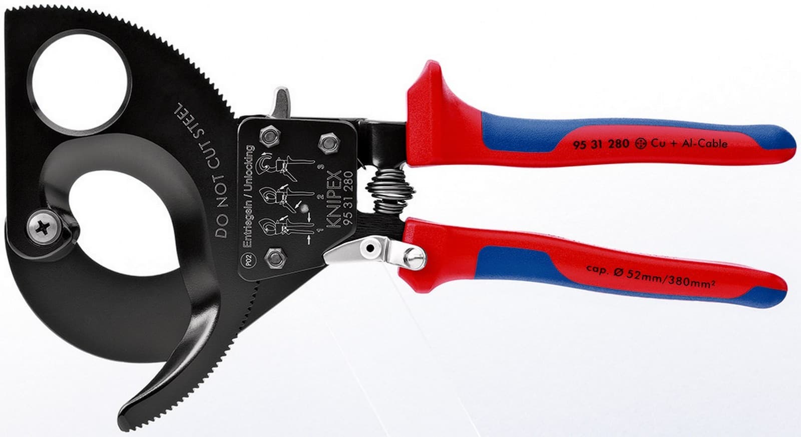 Knipex sekač kablova 280mm 95 31 280 - slika 3