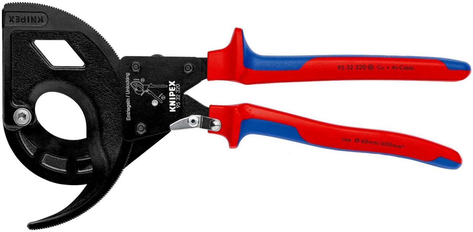 Knipex sekač kablova 320mm 95 32 320 - slika 3