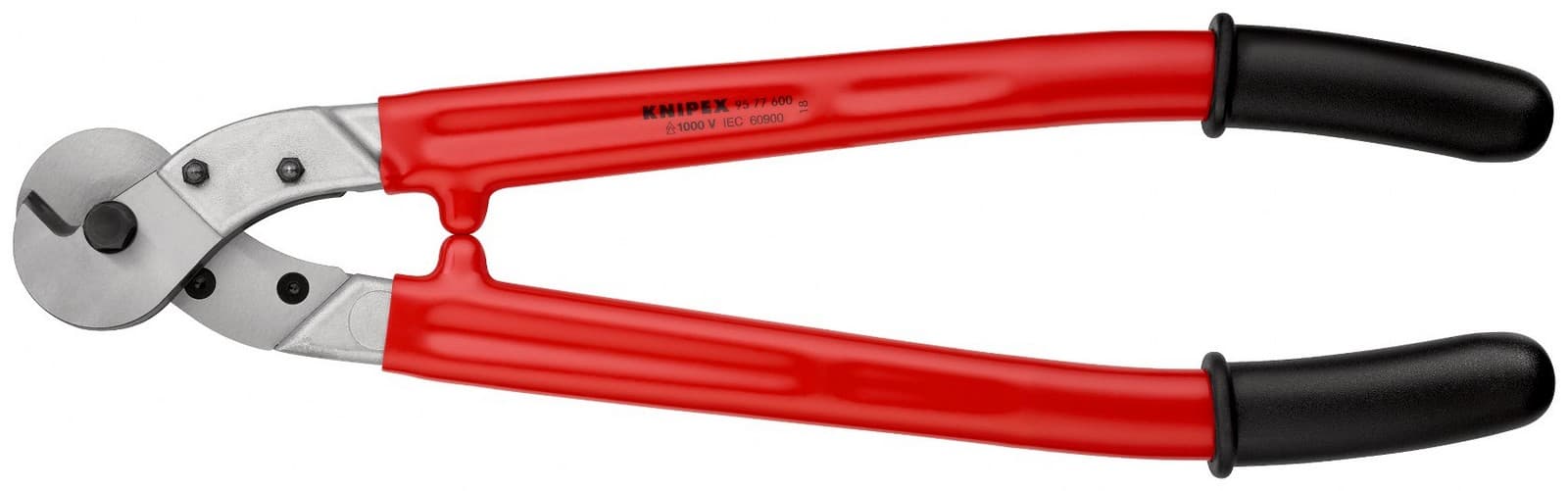 Knipex rezač sajli i ACSR kablova izolovan 1000V 600mm 95 77 600 - slika 4