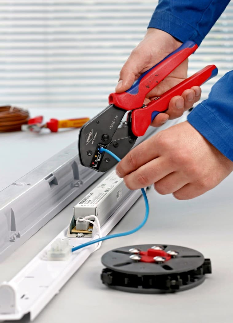 Knipex krimp klešta MultiCrimp® sa izmenljivim čeljustima 5 delova 97 33 02 - slika 3