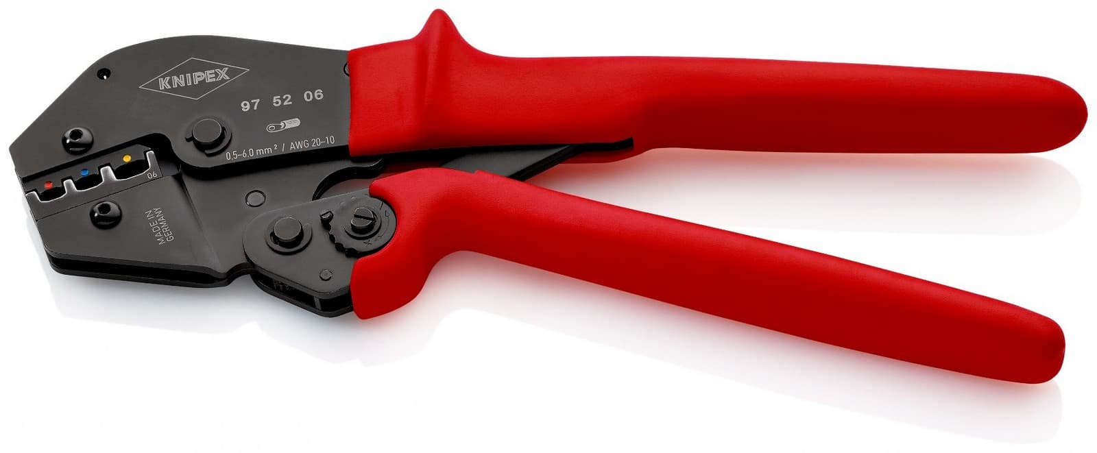 Knipex krimp klešta za izolovane stopice i konektore 97 52 06 - slika 5