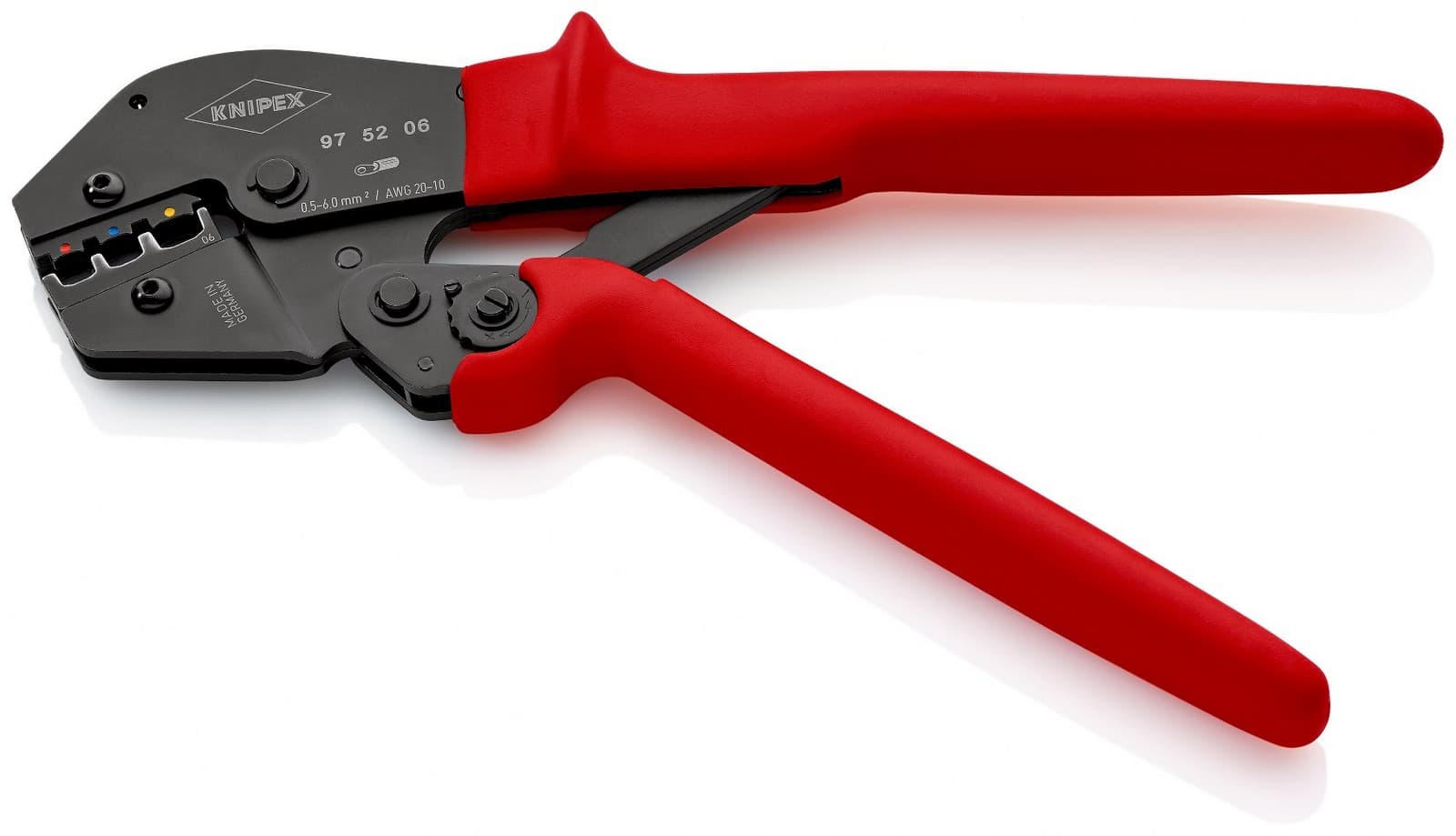 Knipex krimp klešta za izolovane stopice i konektore 97 52 06 - slika 6