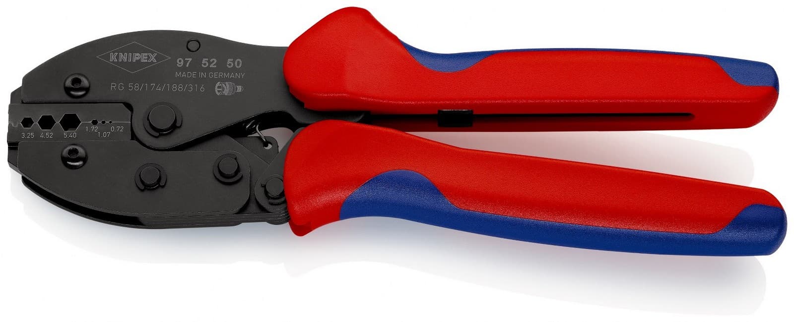 Knipex krimp klešta PreciForce® za koaksijalne BNC konektore 97 52 50 - slika 2