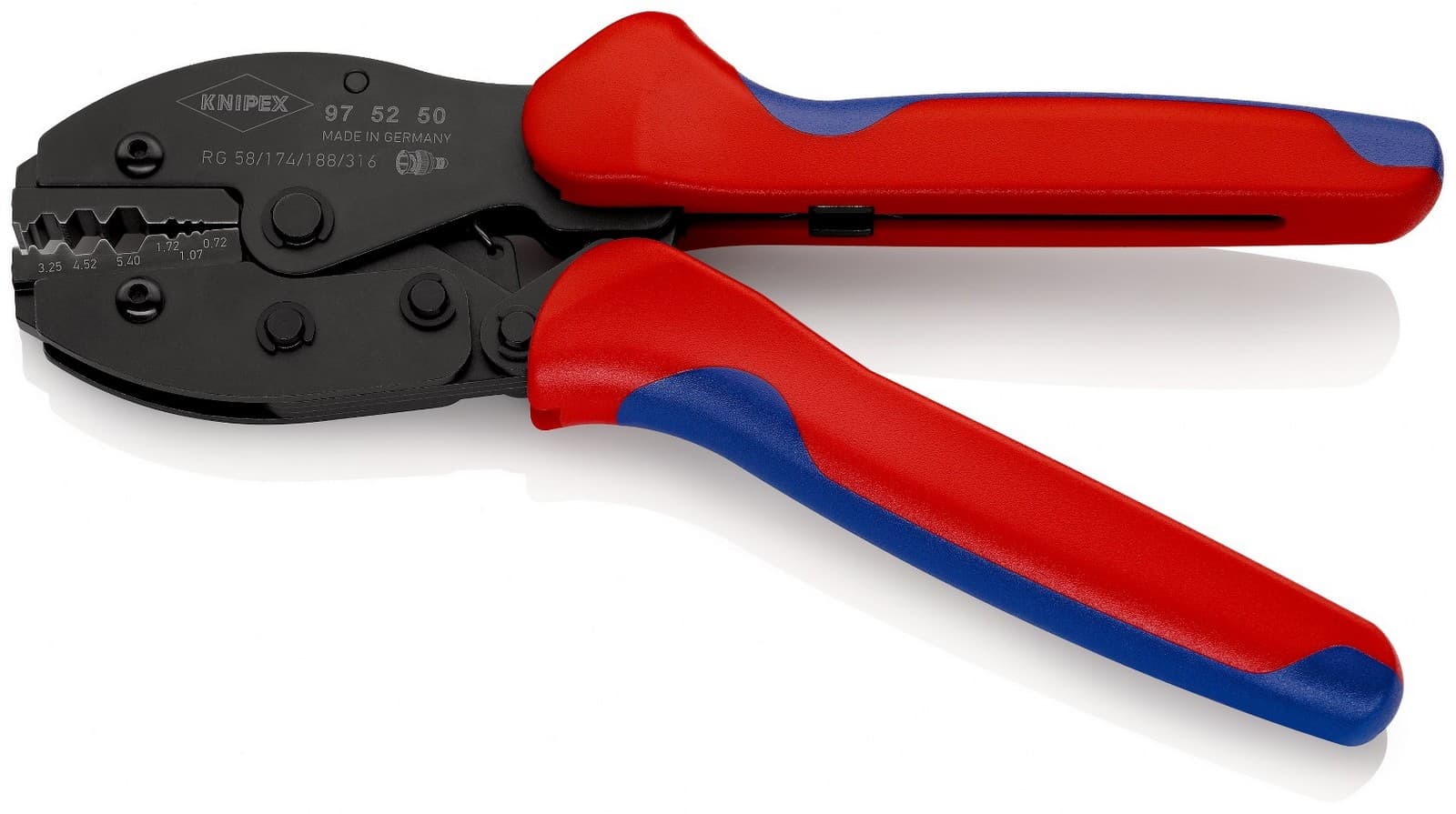Knipex krimp klešta PreciForce® za koaksijalne BNC konektore 97 52 50 - slika 3