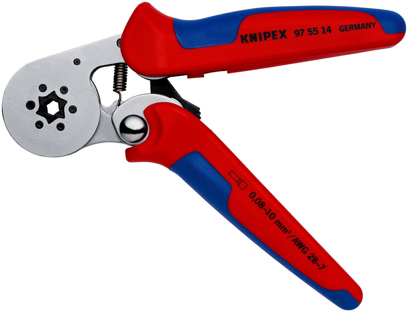 Knipex samopodešavajuća krimp klešta za hilzne 0,08-10mm² 97 55 14 - slika 4