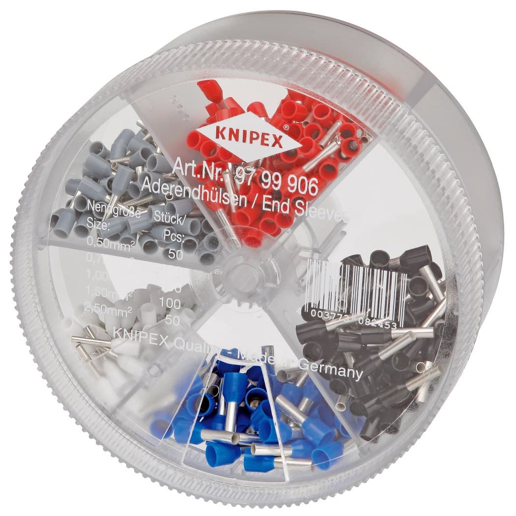 Knipex asortiman izolovanih hilzni 0,50-2,50mm² 97 99 906 - slika 2