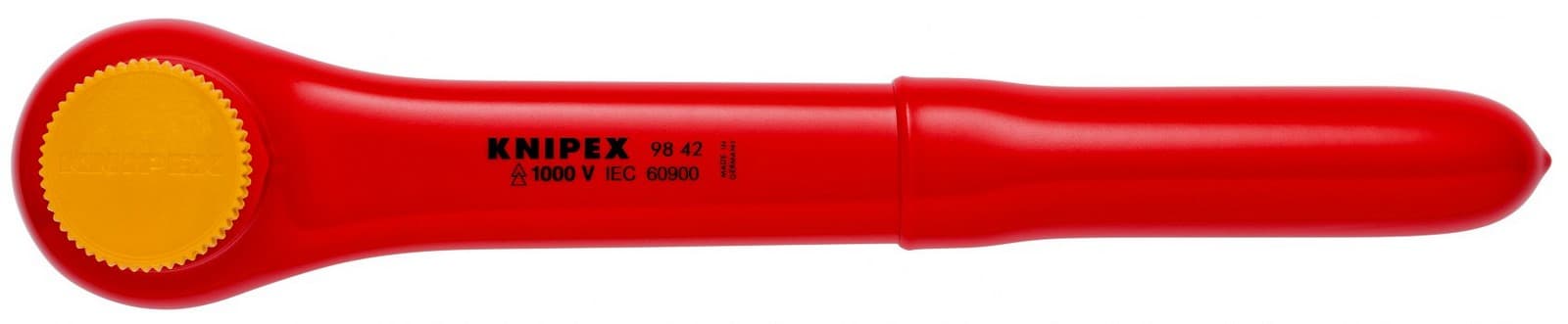 Knipex reverzibilna ručica 1/2 za nasadne ključeve izolovana 265mm 98 42 - slika 3