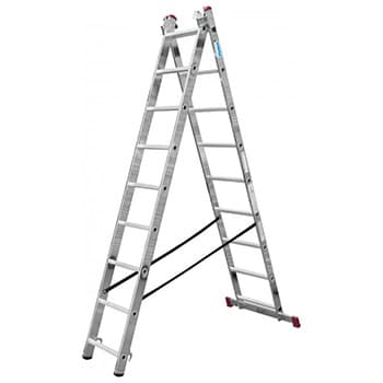 Krause Corda univerzalne merdevine 3x9 gazišta 030399 - slika 3