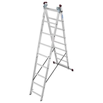 Krause Corda mnogonamenske merdevine 3x9 gazišta kontra nastavak 033390 - slika 4