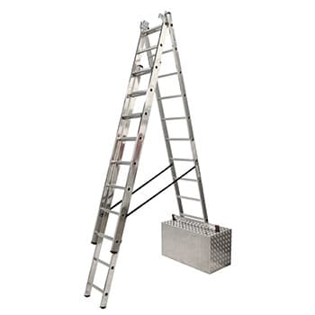 Krause Corda mnogonamenske merdevine 3x10 gazišta kontra nastavak 033406 - slika 2