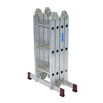 Krause Corda zglobne univerzalne merdevine 4x3 gazišta sa platformom 085214 - slika 4