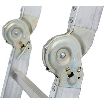 Krause Corda zglobne univerzalne merdevine 4x3 gazišta sa platformom 085214 - slika 5