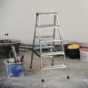 Krause Monto obostrane merdevine Dopplo 2x5 gazišta 120342 - slika 8