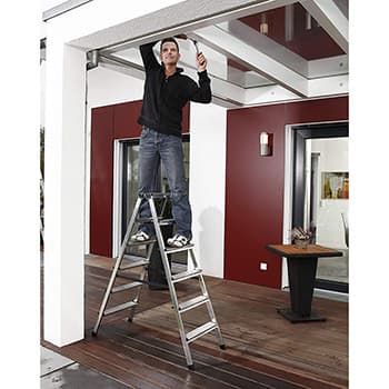 Krause Monto obostrane merdevine Dopplo 2x6 gazišta 120359 - slika 8