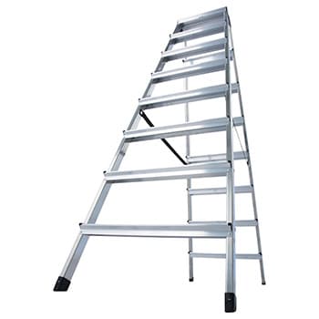 Krause Monto obostrane merdevine Dopplo 2x8 gazišta 120373 - slika 7