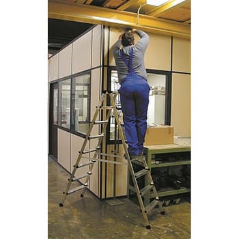 Krause Monto obostrane merdevine Dopplo 2x8 gazišta 120373 - slika 8