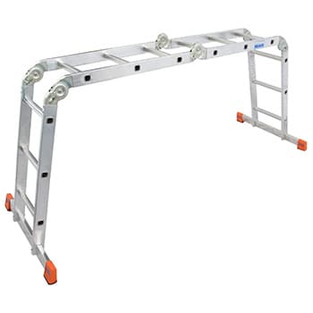 Krause Monto univerzalne zglobne merdevine Multimatic 4x3 gazišta 120632 - slika 8