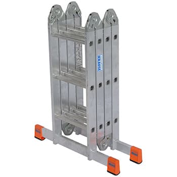 Krause Monto univerzalne zglobne merdevine Multimatic 4x3 gazišta 120632 - slika 3