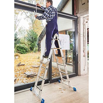 Krause Stabilo univerzalne zglobne merdevine 4x3 gazišta 123510 - slika 7