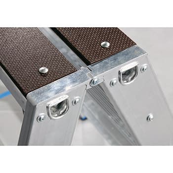 Krause Stabilo obostrane merdevine sa drvenom platformom 2x4 gazišta 123862 - slika 5