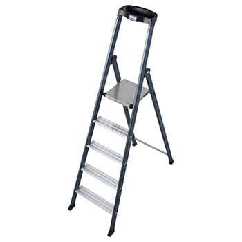 Krause Monto kućne merdevine eloksirane SePro 5 gazišta 124197 - slika 6