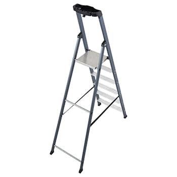 Krause Monto kućne merdevine eloksirane SePro 6 gazišta 124203 - slika 7