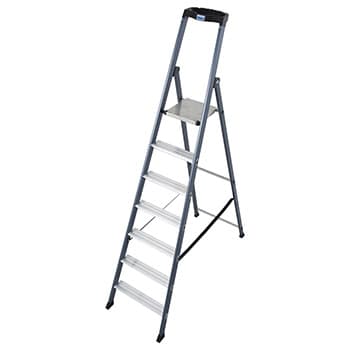 Krause Monto kućne merdevine eloksirane SePro 7 gazišta 124210 - slika 6