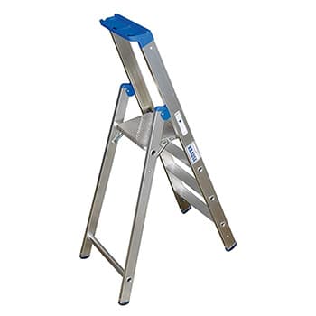 Krause Stabilo stepenaste merdevine plave 4 gazišta 124517 - slika 2