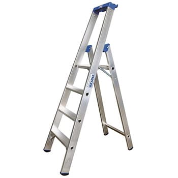 Krause Stabilo stepenaste merdevine plave 4 gazišta 124517 - slika 3