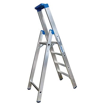 Krause Stabilo stepenaste merdevine plave 4 gazišta 124517 - slika 4