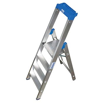 Krause Stabilo stepenaste merdevine plave 4 gazišta 124517 - slika 5