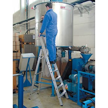 Krause Stabilo stepenaste merdevine plave 6 gazišta 124531 - slika 5