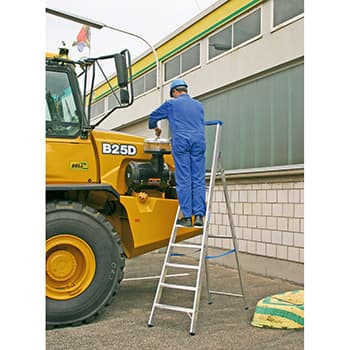 Krause Stabilo stepenaste merdevine plave 7 gazišta 124548 - slika 6