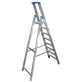 Krause Stabilo stepenaste merdevine plave 8 gazišta 124555 - slika 4