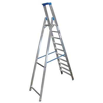 Krause Stabilo stepenaste merdevine plave 10 gazišta 124562 - slika 4