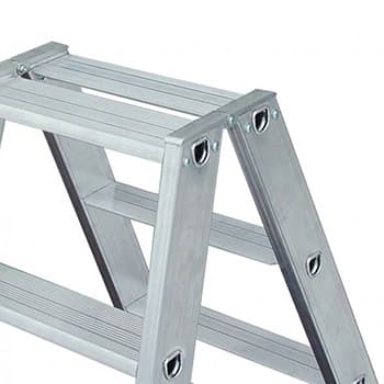 Krause Stabilo stepenaste obostrane merdevine 2x12 gazišta 124784 - slika 2