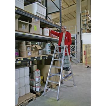 Krause Stabilo stepenaste obostrane merdevine 2x7 gazišta 124753 - slika 8