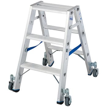 Krause Stabilo kotrljajuće obostrane merdevine 2x3 gazišta 124814 - slika 2