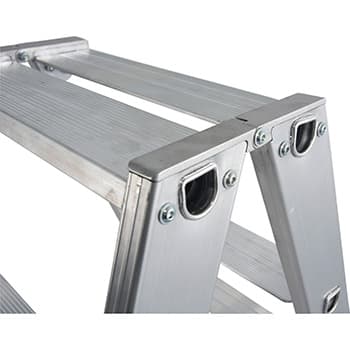 Krause Stabilo kotrljajuće obostrane merdevine 2x12 gazišta 124883 - slika 2